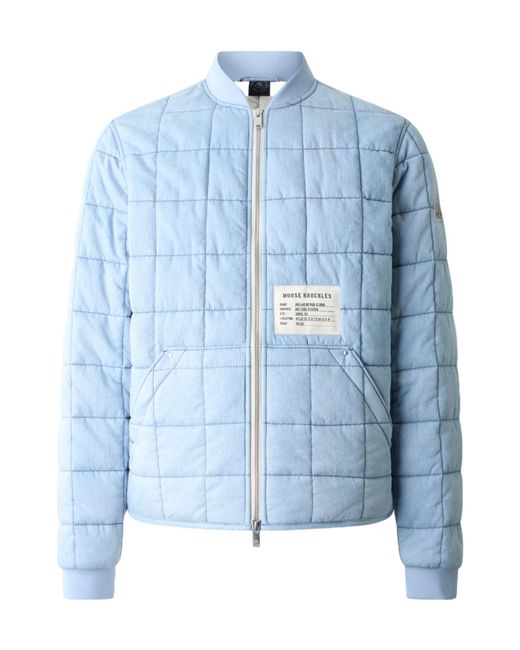 Moose Knuckles Blue Transit Liner Jacket for men