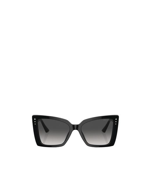 Jimmy Choo Black Eyewear Square Frame Sunglasses