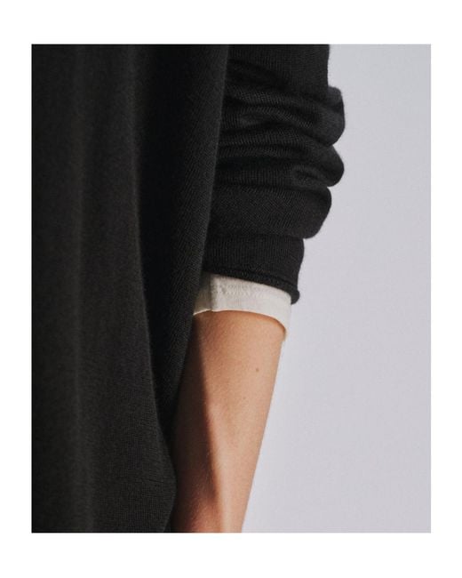 The Row Black Palesi Sweater