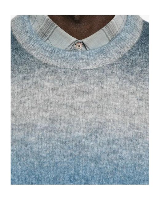 Samsøe & Samsøe Blue Striped Sweater for men