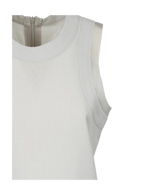Sacai Gray Logo Vest