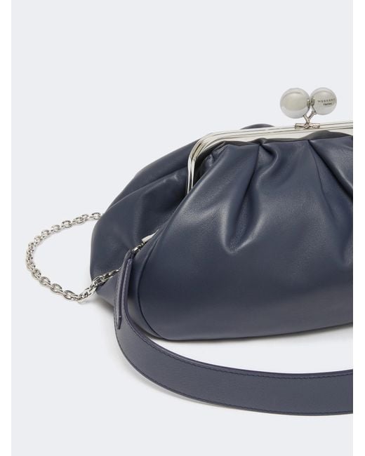 Weekend by Maxmara Blue Medium-Sized Pasticcino Shoulder Bag