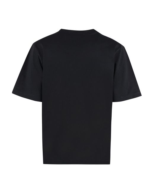 DSquared² Black Printed Crewneck T-Shirt