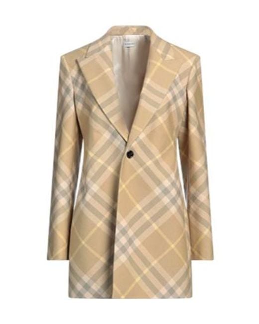 Burberry Natural Classic Singlebreasted Blazer