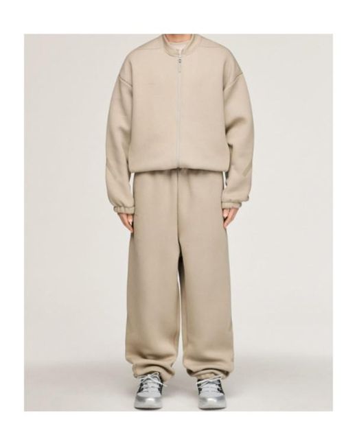 Adidas Natural Entire Studios Relaxed Joggers for men