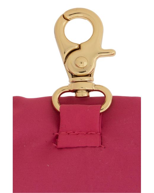 Versace Red Logo Clutch for men