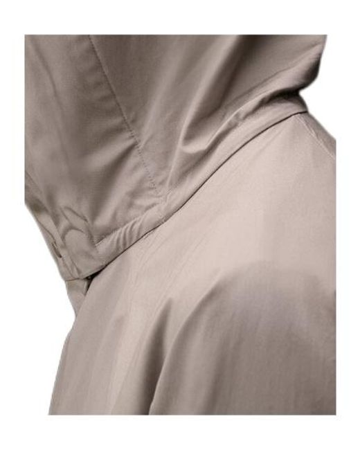 C P Company Gray Zip Pocket Hooded Jacket for men
