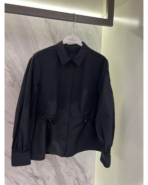 Moncler Blue Long-Sleeved Casual Jacket
