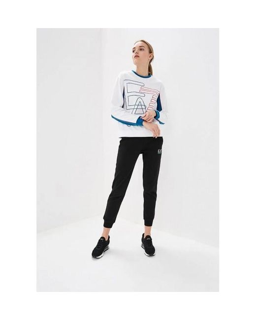 EA7 Blue Logo Sweater