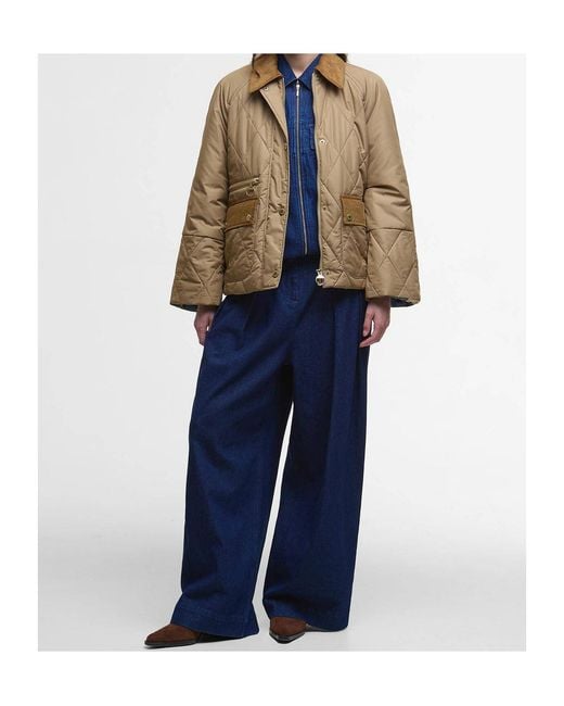 Barbour Natural Martha Quilted Jacket
