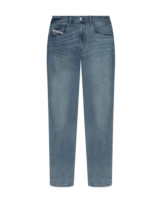 DIESEL Blue 2019 D-Strukt Straight-Leg Jeans for men