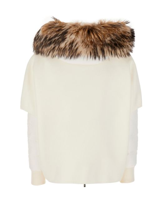 Moorer White Pegaso-Cwr Jacket