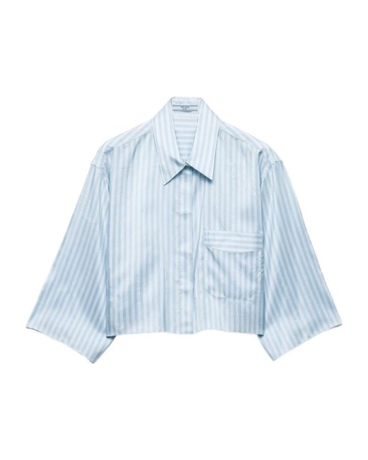 Prada Blue Tops