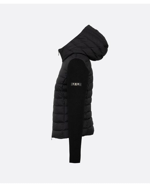 Tatras Black Long-Sleeved Down Jacket