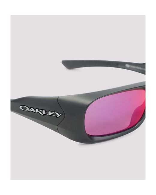Oakley Purple Permian Rectangle-Frame Sunglasses for men