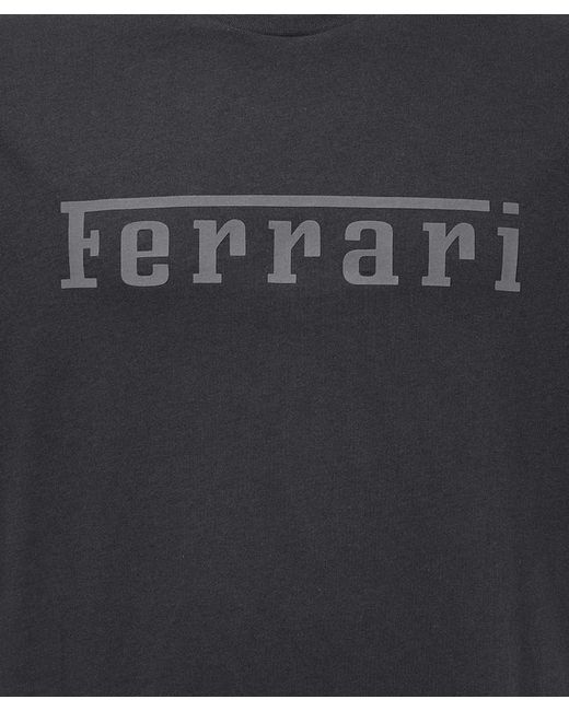 Ferrari Black T-shirt for men