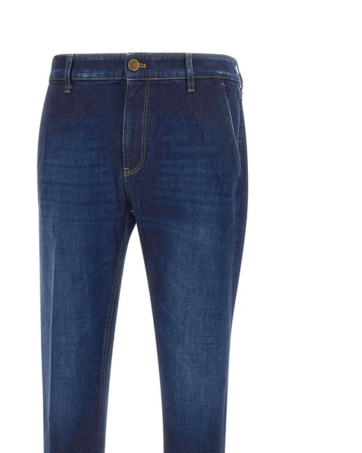 Pt Pantaloni Blue Pt Torino Indie Tapered Jeans for men