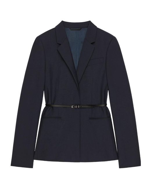 Givenchy Blue Voyou Jacket