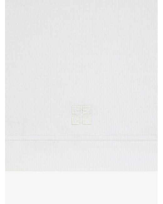Givenchy White Extra Slim Fit Tank Top for men