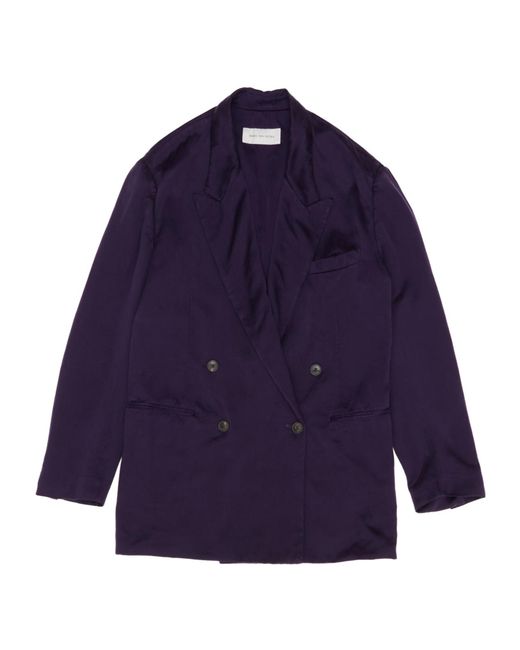 Dries Van Noten Blue Bliss Double-Breasted Blazer