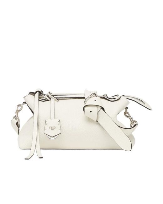 Fendi Natural By The Way Selleria Medium Shoulder Bag