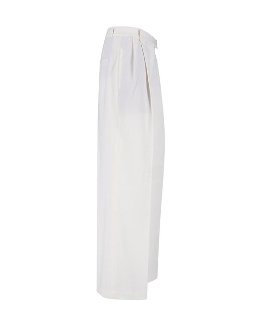 Rohe White Belt Loop Casual Pants