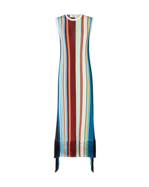Fendi Blue Dress