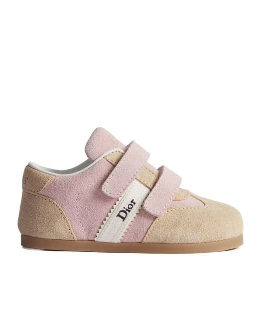 Dior Pink Ribbon Sneakers
