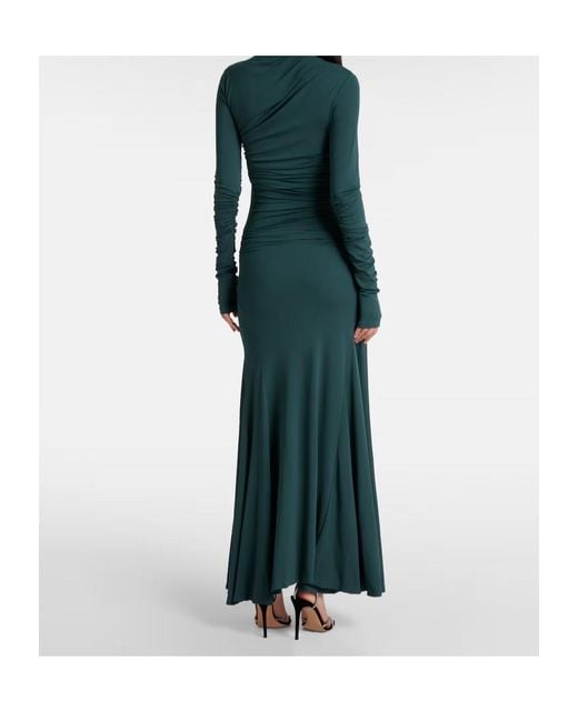 TOVE Green Africa Crêpe Jersey Maxi Dress