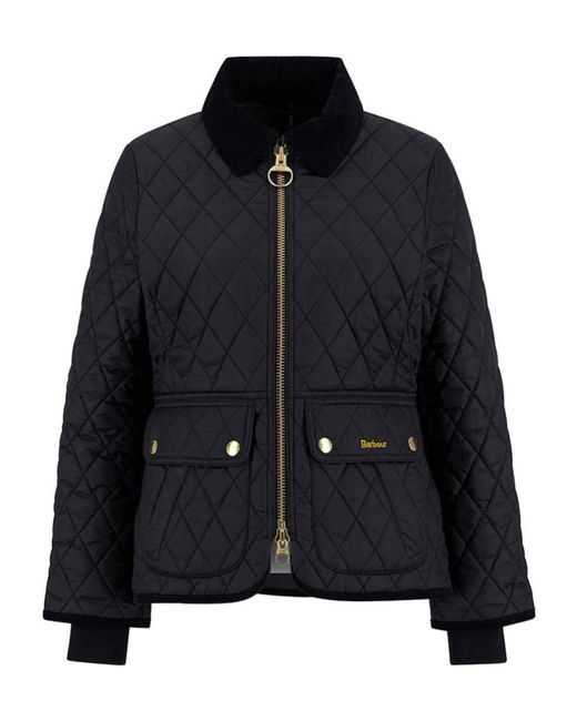 Barbour Black Beadnell Quilted Jacket