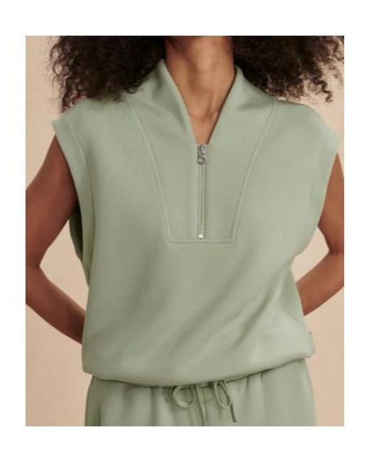 Varley Green Sleeveless Pullover