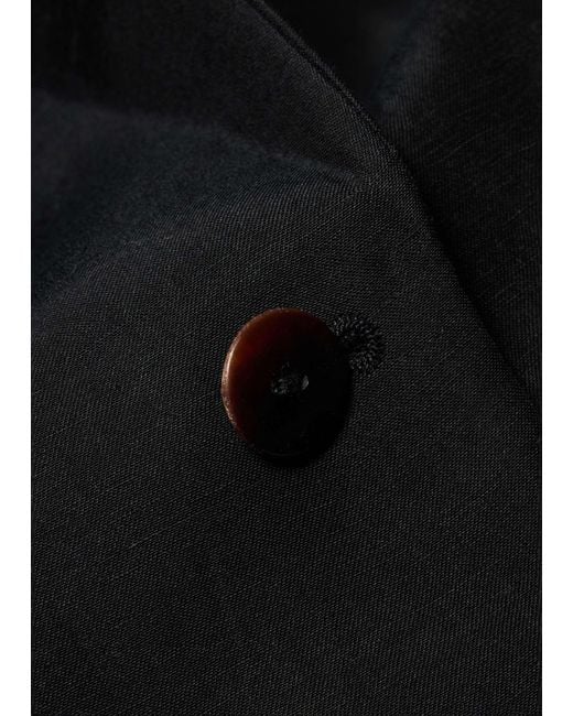 Paul Smith Black Ps Closed Lapels Vest
