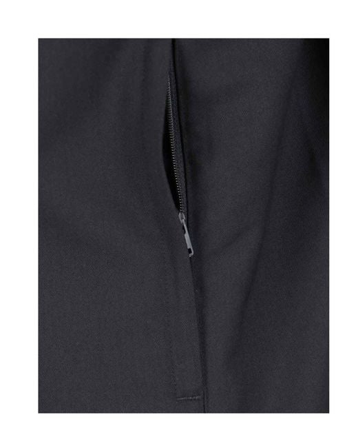 Y-3 Blue Logo-Printed Zipped Jacket for men
