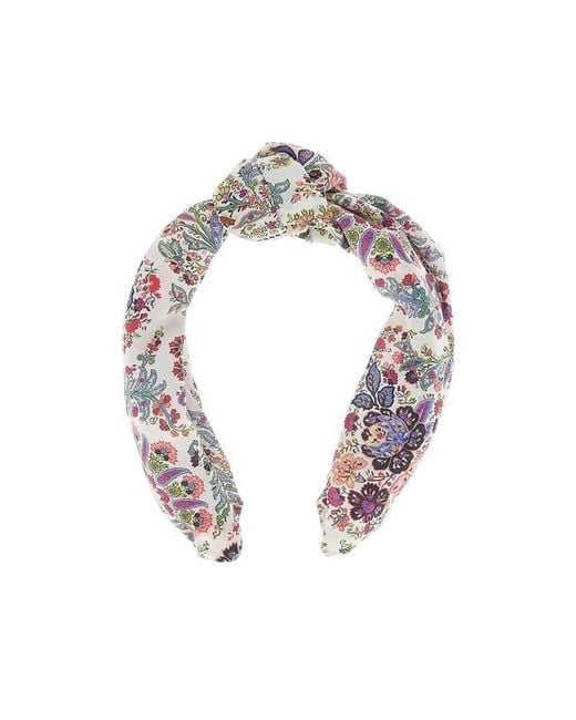 Etro Metallic Pattern Hair Band