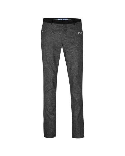 Off-White c/o Virgil Abloh Gray Slim-Fit Casual Trousers for men