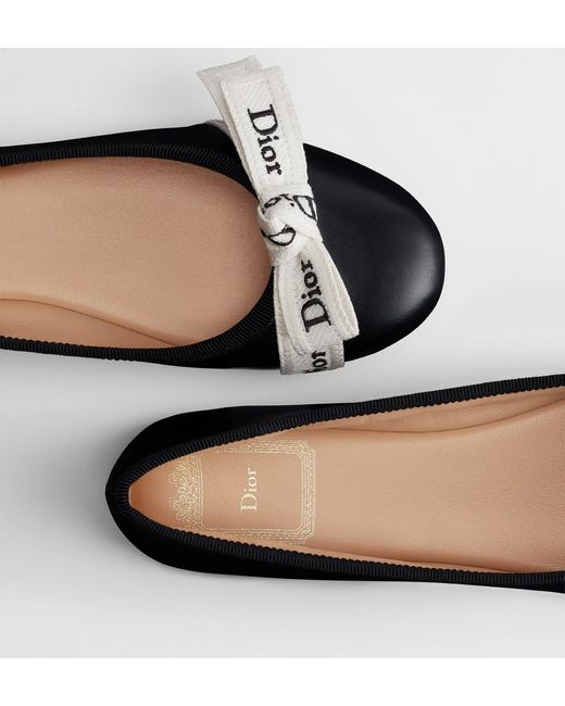Dior Black J'A Ballet Flat