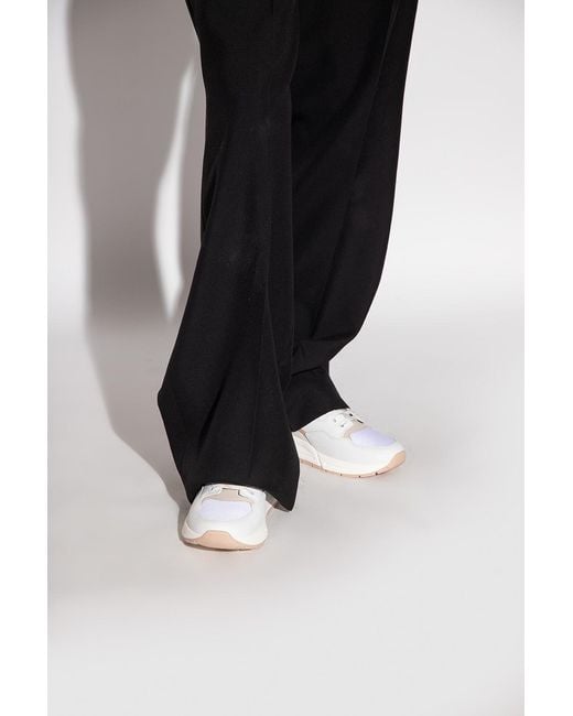Ferragamo White Ferragamo Cosma Low -Top Sneakers
