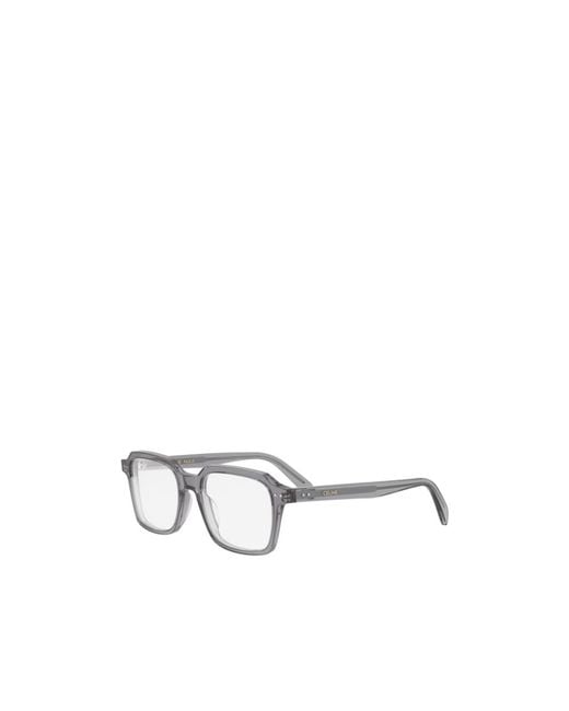 Céline White Full Frame Plain Mirror
