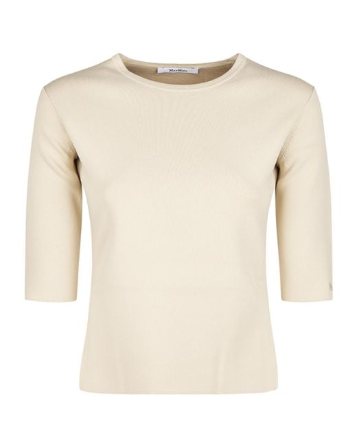 Max Mara Natural Pure Stretch T-Shirt