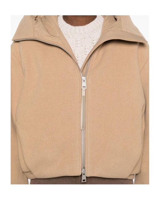 Canada Goose Natural Chiliwack Hooded Bomber Jacket