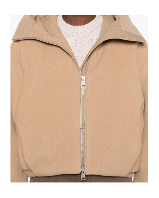 Canada Goose Natural Chilliwack Zip-Up Bomber Jacket