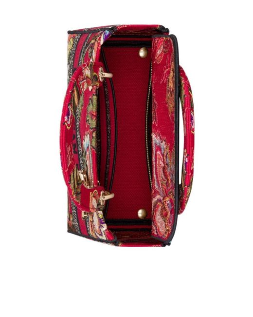 Dior Red Medium Lady D-Lite Bag