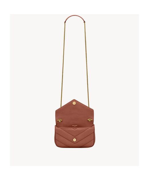 Saint Laurent White Loulou Mini