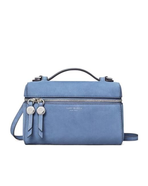 Tory Burch Blue Romy Slim Handbag