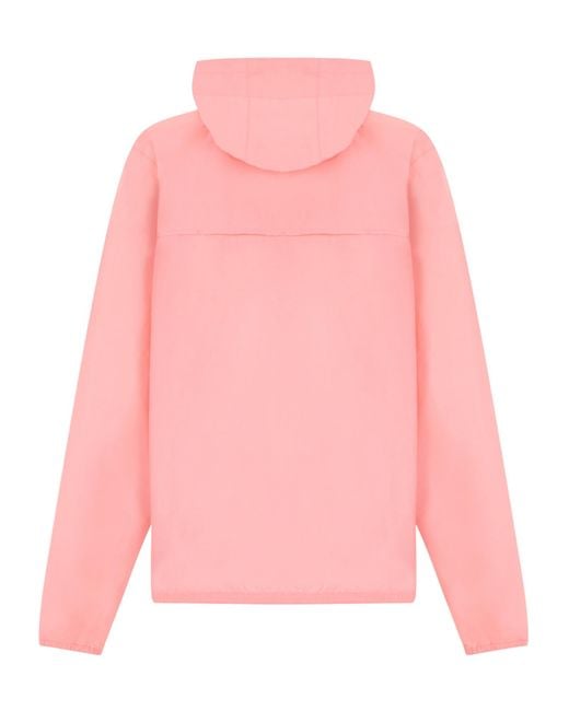 K-Way Pink Le Vrai 4.0 Zip Hooded Jacket for men