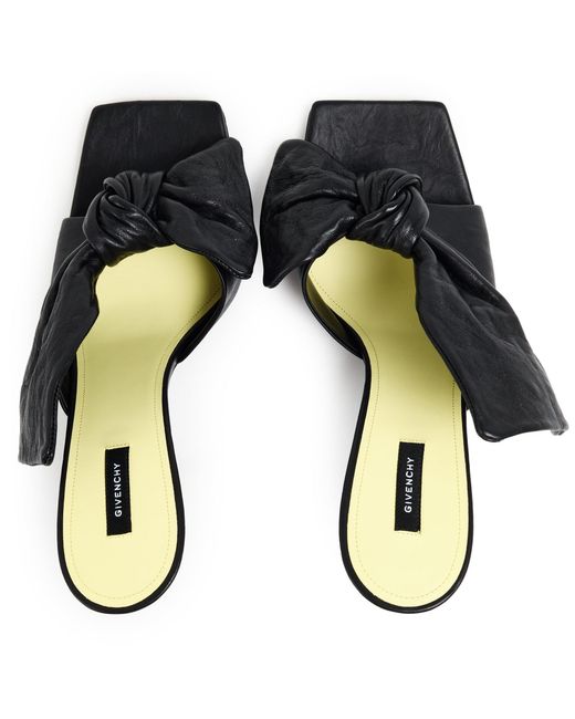 Givenchy Black Heeled Sandals