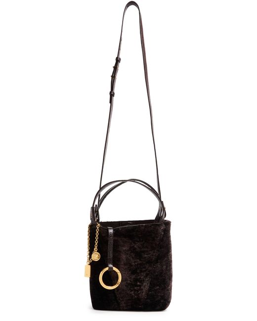 Chloé Black Spin Tote Bag