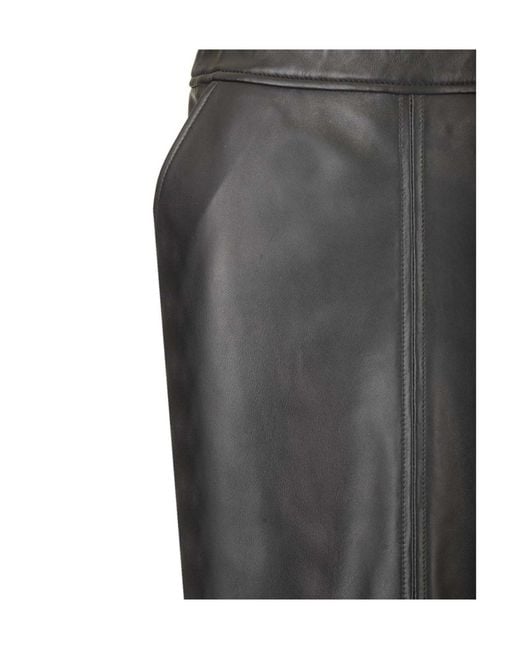 Arma Gray Pencil Skirt Arkina Design