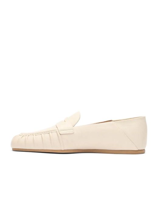Stuart Weitzman Natural Brooks Loafer