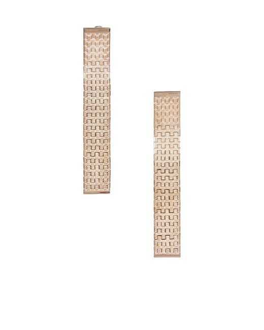 Tom Ford White Aion-Tone Earrings